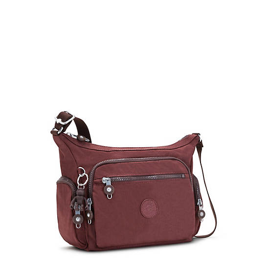 Kipling Gabbie Small Çapraz Askılı Çanta Kırmızı Gri | TR 2080BE